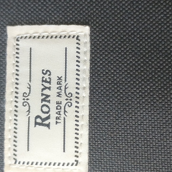 RONYES Black Backpack for Men in mint condition 11" X 16" with magnetic latches - Picture 6 of 8